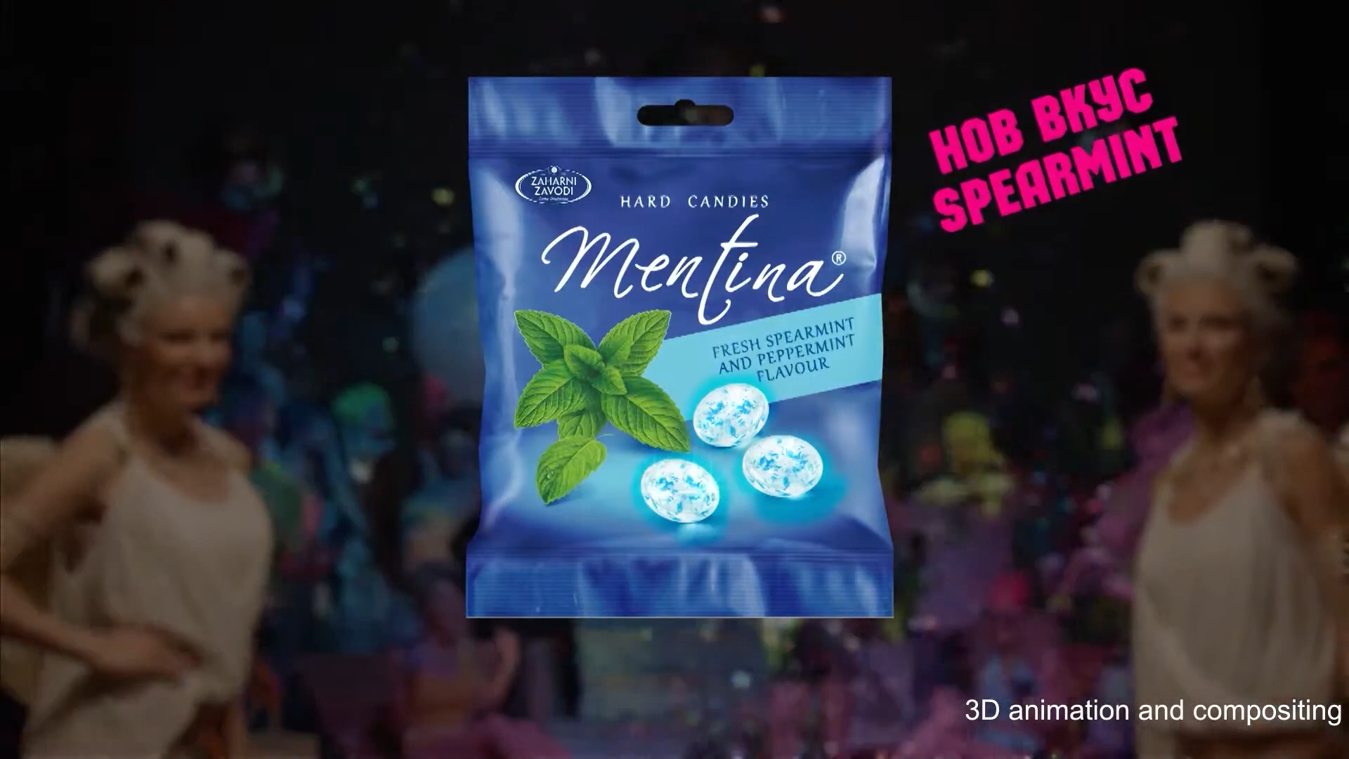 Product 3D Packshot – “Mentina”